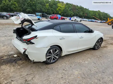 2016 Nissan Maxima 3.5 S VIN 1N4AA6AP6GC485145 фото 3