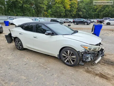 2016 Nissan Maxima 3.5 S VIN 1N4AA6AP6GC485145 фото 4
