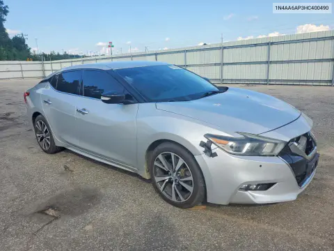 2017 Nissan Maxima 3.5 Sv VIN 1N4AA6AP3HC400490 фото 4