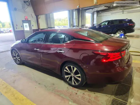 2017 Nissan Maxima 3.5 S VIN 1N4AA6AP5HC408591 фото 2