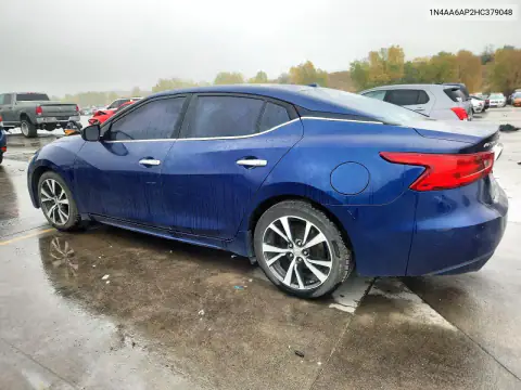1N4AA6AP2HC379048 — 2017 Nissan Maxima, фото 2 с аукциона Copart 02.11.2026, ПЕРЕДНЯЯ ЧАСТЬ