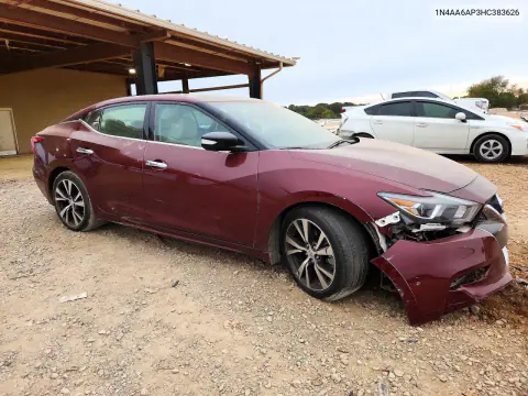 2017 Nissan Maxima 3.5 Sl VIN 1N4AA6AP3HC383626 фото 4