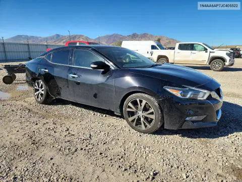 2018 Nissan Maxima 3.5 Sv VIN 1N4AA6AP7JC405522 фото 4