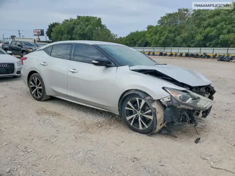2018 Nissan Maxima 3.5 Sv VIN 1N4AA6AP0JC379491 фото 4