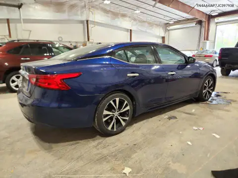 1N4AA6AP7JC397938 — 2018 Nissan Maxima, фото 3 з Copart, Передня частина
