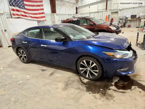 1N4AA6AP7JC397938 — 2018 Nissan Maxima, фото 4 з Copart, Передня частина