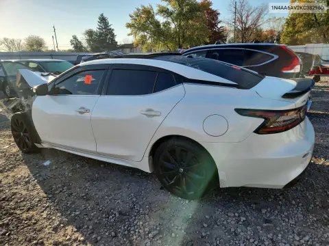 2019 Nissan Maxima 3.5 Sr VIN 1N4AA6AV2KC382960 фото 2