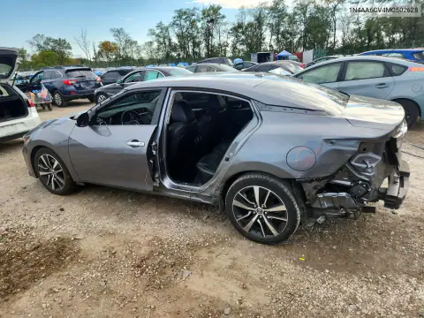 1N4AA6CV4MC502628 — 2021 Nissan Maxima, zdjęcie 2 z Copart, Tył