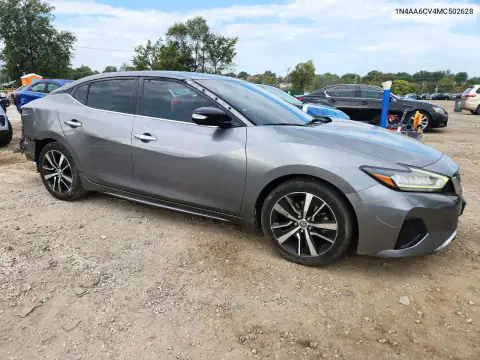 1N4AA6CV4MC502628 — 2021 Nissan Maxima, zdjęcie 4 z Copart, Tył