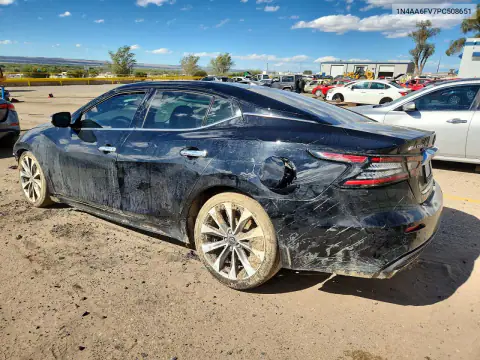 1N4AA6FV7PC508651 — 2023 Nissan Maxima, photo 2 from Copart, Front end