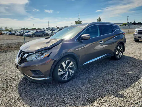 5N1AZ2MH2FN258209 — 2015 Nissan Murano, Przód (Front End), zdjęć przed naprawą