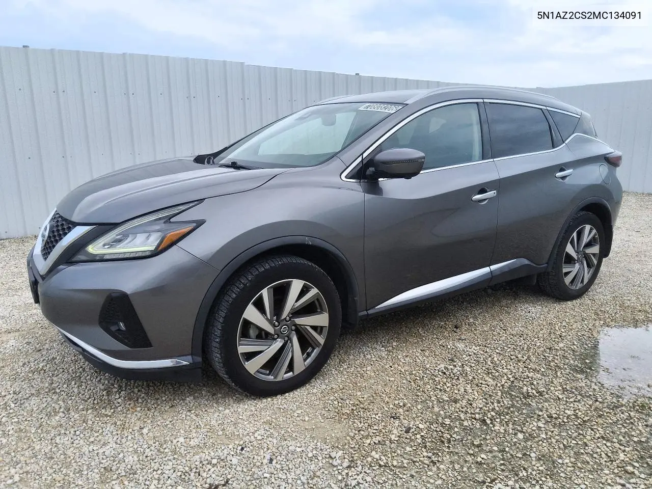 2021 Nissan Murano Sl VIN 5N1AZ2CS2MC134091 фото 1