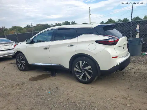 5N1AZ2CS3PC133083 — 2023 Nissan Murano, фото 2 с аукциона Copart, Передняя часть