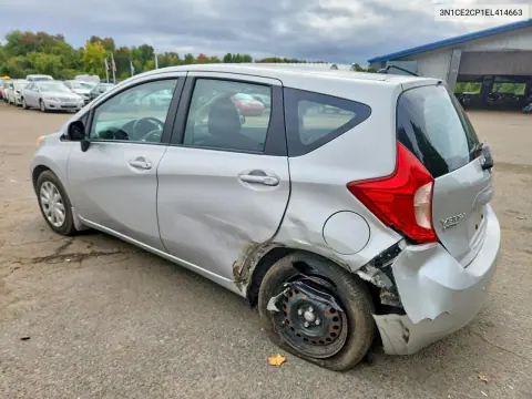 2014 Nissan Versa S/S VIN 3N1CE2CP1EL414663 фото 2