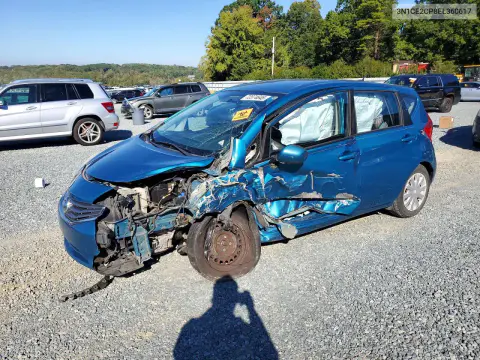 3N1CE2CP8EL360617 — 2014 Nissan Note, Передняя часть, фото до ремонта
