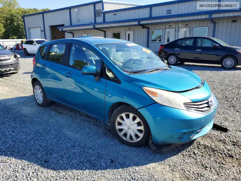 2014 Nissan Versa Note Sv VIN 3N1CE2CP8EL360617 фото 4