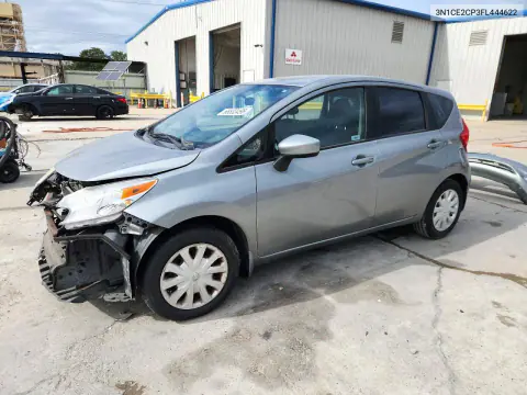 3N1CE2CP3FL444622 — 2015 Nissan Note, Передняя часть, фото до ремонта