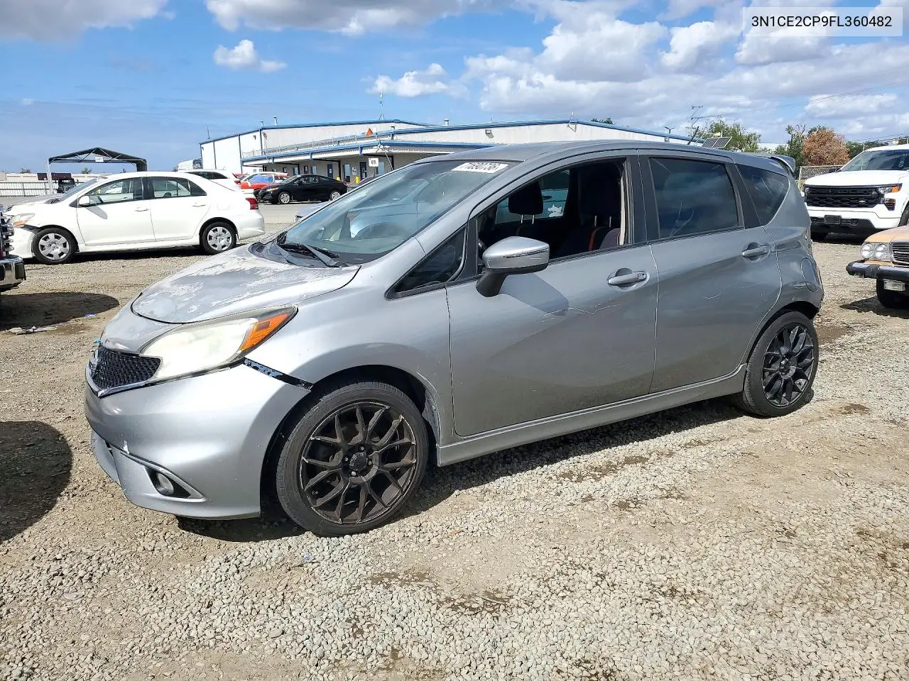 2015 Nissan Versa Note Sr VIN 3N1CE2CP9FL360482 фото 1