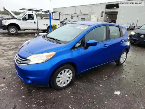 3N1CE2CP5FL389820 — 2015 Nissan Note, Задняя часть, фото до ремонта