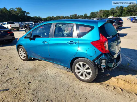 2015 Nissan Versa Note Sl VIN 3N1CE2CP6FL364375 фото 2