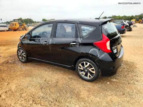3N1CE2CP3GL408415 — 2016 Nissan Note, фото 2 с аукциона Copart, Передняя часть