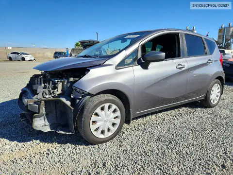 3N1CE2CP9GL402537 — 2016 Nissan Note, Передняя часть, фото до ремонта