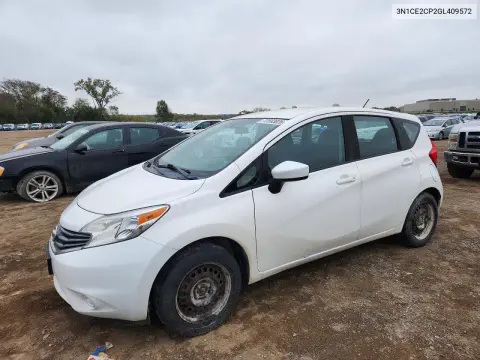 3N1CE2CP2GL409572 — 2016 Nissan Note, Мелкие вмятины и царапины, фото до ремонта