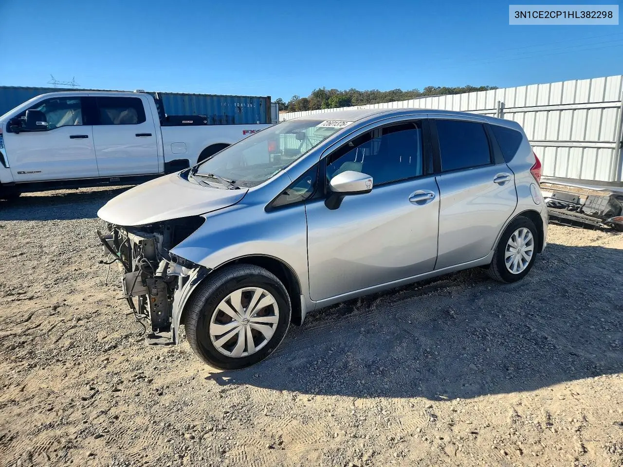 3N1CE2CP1HL382298 Nissan Note 2017 — Front end damage, before-repair photo