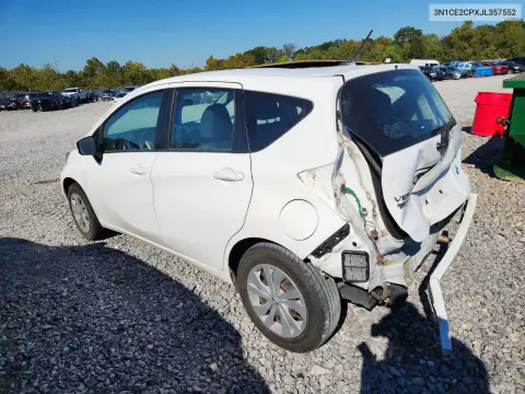 3N1CE2CPXJL357552 — 2018 Nissan Note, фото 2 с аукциона Copart, Задняя часть