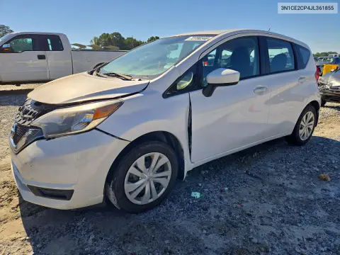 3N1CE2CP4JL361855 — 2018 Nissan Note, Передняя часть, фото до ремонта