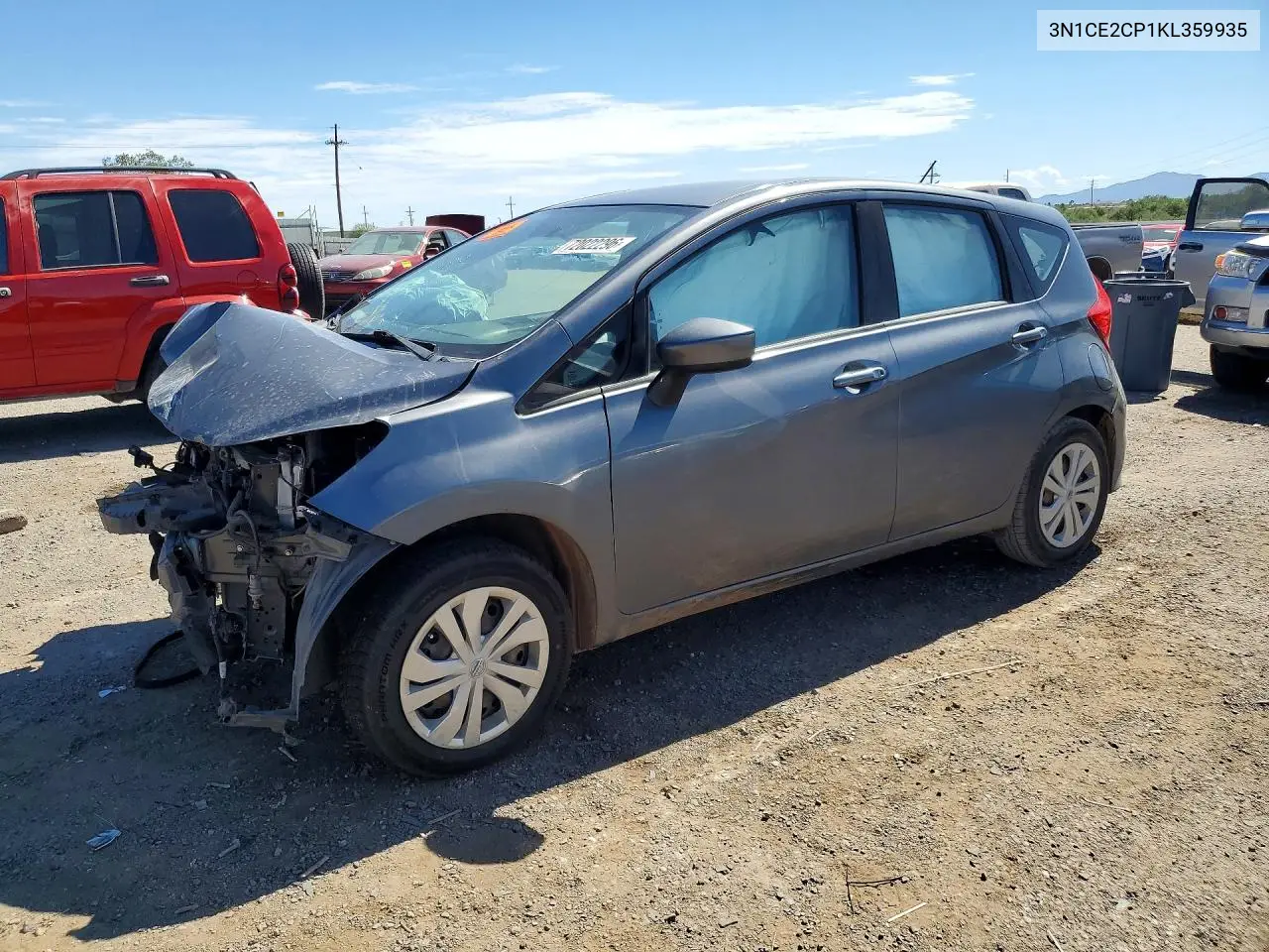 2019 Nissan Versa Note Sv VIN 3N1CE2CP1KL359935 фото 1