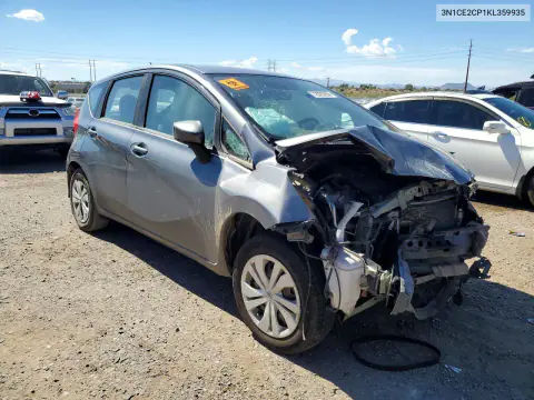 2019 Nissan Versa Note Sv VIN 3N1CE2CP1KL359935 фото 4