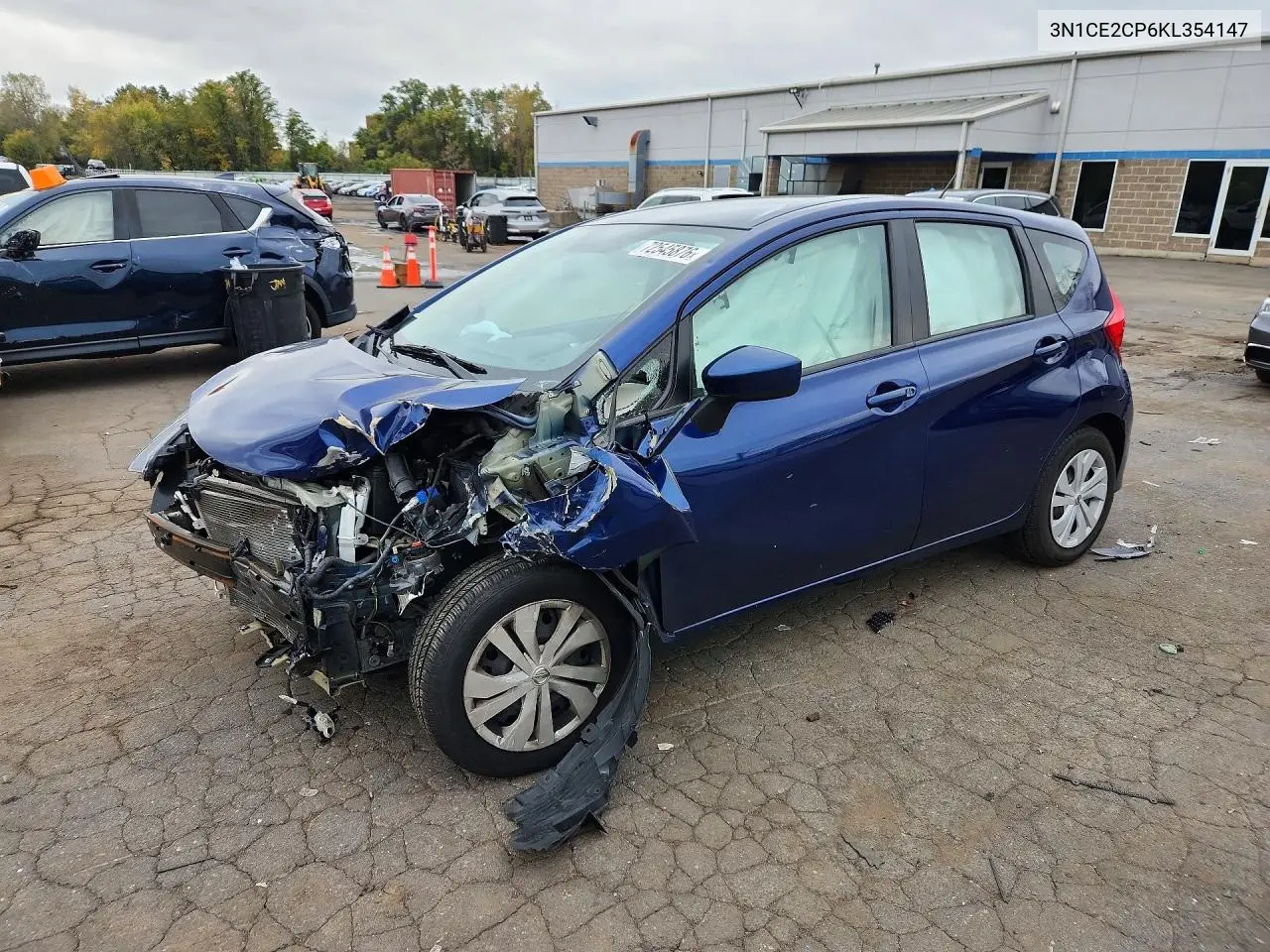 2019 Nissan Versa Note Sv VIN 3N1CE2CP6KL354147 фото 1