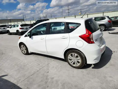 2019 Nissan Versa Note S VIN 3N1CE2CP3KL356700 фото 2