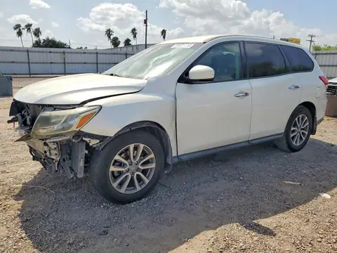 5N1AR2MN5EC712534 Nissan Pathfinder 2014 — Front end damage, before-repair photo