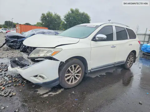 2014 Nissan Pathfinder Sl VIN 5N1AR2MN7EC701406 фото 1