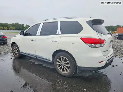 2014 Nissan Pathfinder Sl VIN 5N1AR2MN7EC701406 фото 2