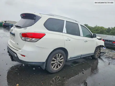 2014 Nissan Pathfinder Sl VIN 5N1AR2MN7EC701406 фото 3