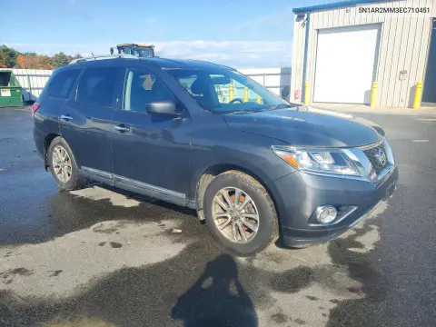 2014 Nissan Pathfinder Sl VIN 5N1AR2MM3EC710451 фото 4
