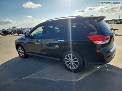 2014 Nissan Pathfinder Sv VIN 5N1AR2MN2EC685308 фото 2