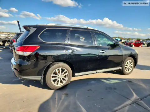 2014 Nissan Pathfinder Sv VIN 5N1AR2MN2EC685308 фото 3