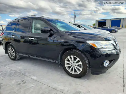 5N1AR2MN7FC657604 — 2015 Nissan Pathfinder, фото 4 с аукциона Copart 20.10.2026, Задняя часть
