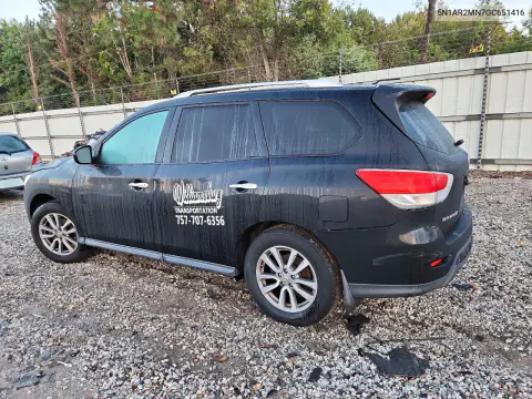 2016 Nissan Pathfinder S VIN 5N1AR2MN7GC651416 фото 2
