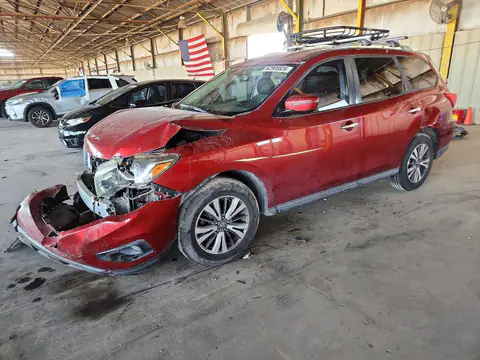 5N1DR2MM9HC661788 — 2017 Nissan Pathfinder, Front end (Front End), before-repair photos