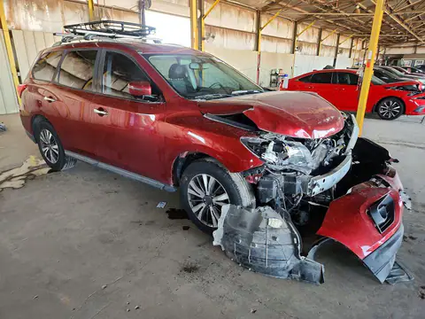 5N1DR2MM9HC661788 — 2017 Nissan Pathfinder, photo 4 from Copart 19.10.2026, Front end