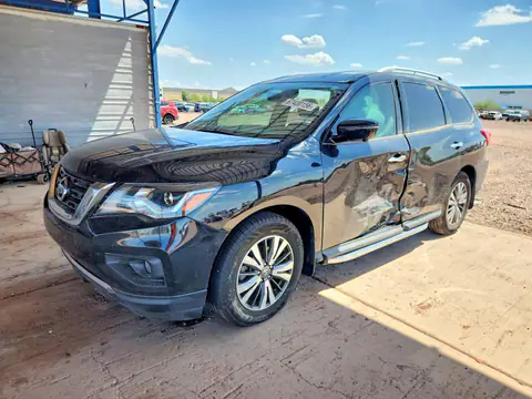 5N1DR2MN9HC656020 — 2017 Nissan Pathfinder, გვერდითი ნაწილი (Side), ფოტოები შეკეთებამდე