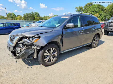 2017 Nissan Pathfinder Sl VIN 5N1DR2MM5HC650707 фото 1