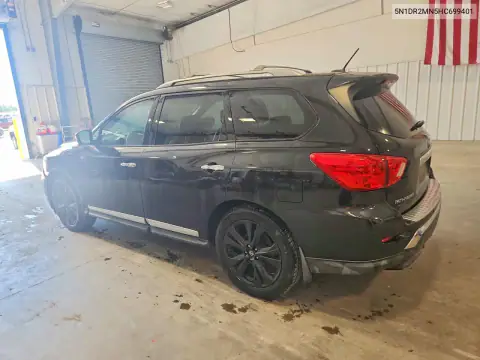 5N1DR2MN5HC699401 — 2017 Nissan Pathfinder, zdjęcie 2 z Copart 15.10.2026, Normalne zużycie