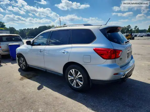5N1DR2MM9HC903642 — 2017 Nissan Pathfinder, foto 2 de Copart, Parte delantera