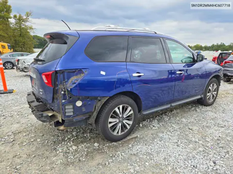 2017 Nissan Pathfinder Sv VIN 5N1DR2MM4HC607718 фото 3
